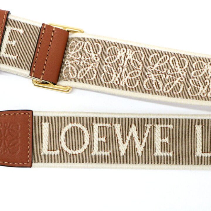 楽天市場】ロエベ LOEWE アナグラム ループストラップ ジャカード 