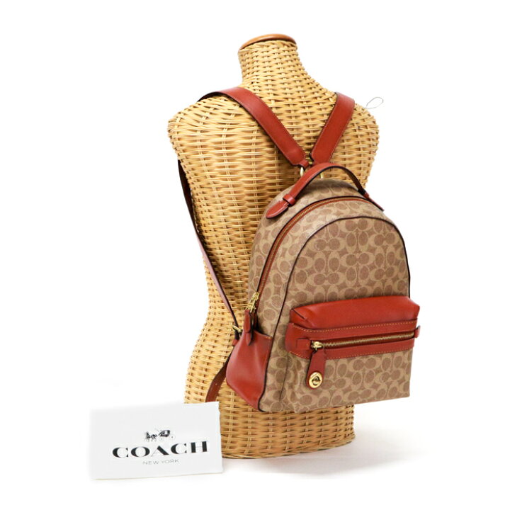 楽天市場】コーチ COACH バックパック PVC / レザー シグネチャー  