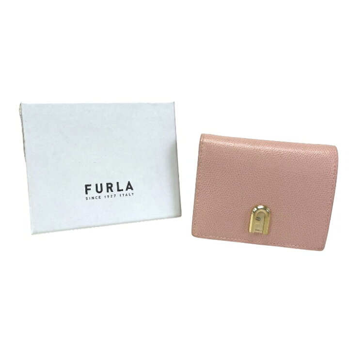 楽天市場】フルラ FURLA コンパクトウォレット レザー アーチロゴ 