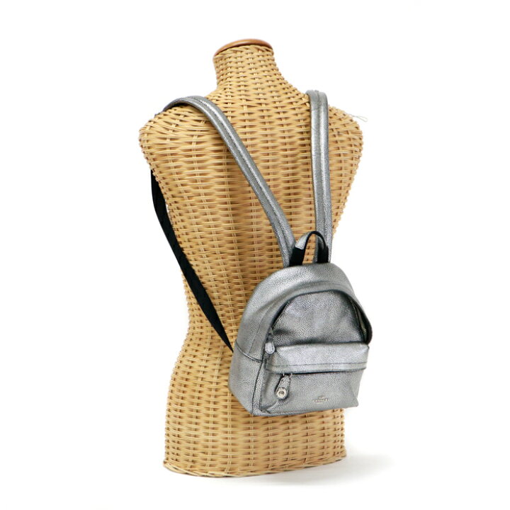 楽天市場】コーチ COACH ミニ リュック レザー メタリック 37590  