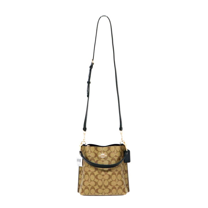 楽天市場】未使用・展示品 コーチ COACH モリー バケット バッグ 22 