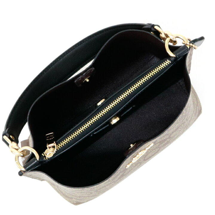 楽天市場】未使用・展示品 コーチ COACH モリー バケット バッグ 22 