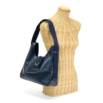 美品✨エルメス サコ カーフスキン ショルダーバッグ ダークネイビー 