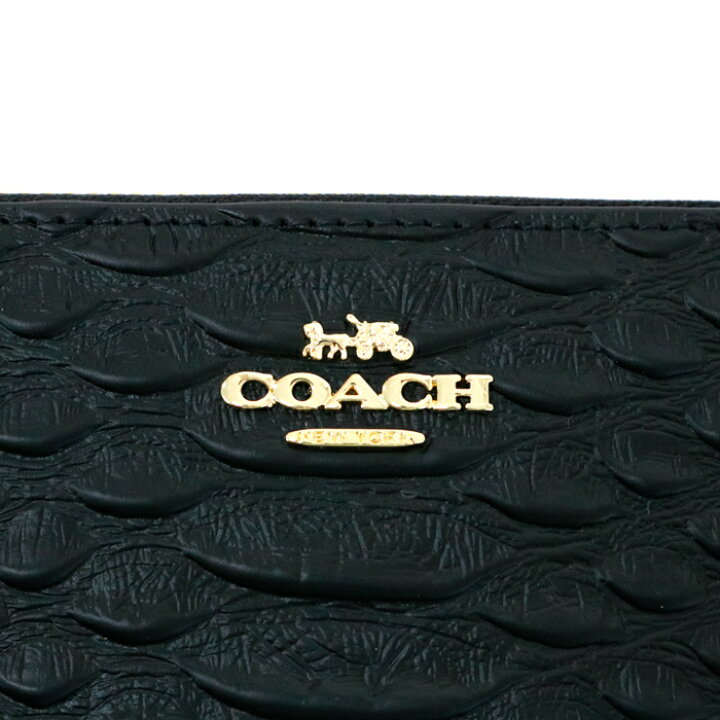 楽天市場】未使用・展示品 コーチ COACH アコーディオン ジップ 