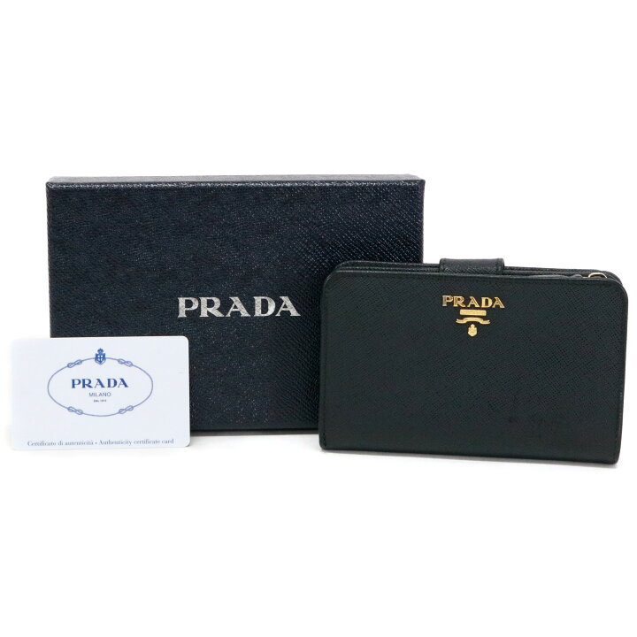 楽天市場】【ABランク】 プラダ PRADA ミディアムウォレット  