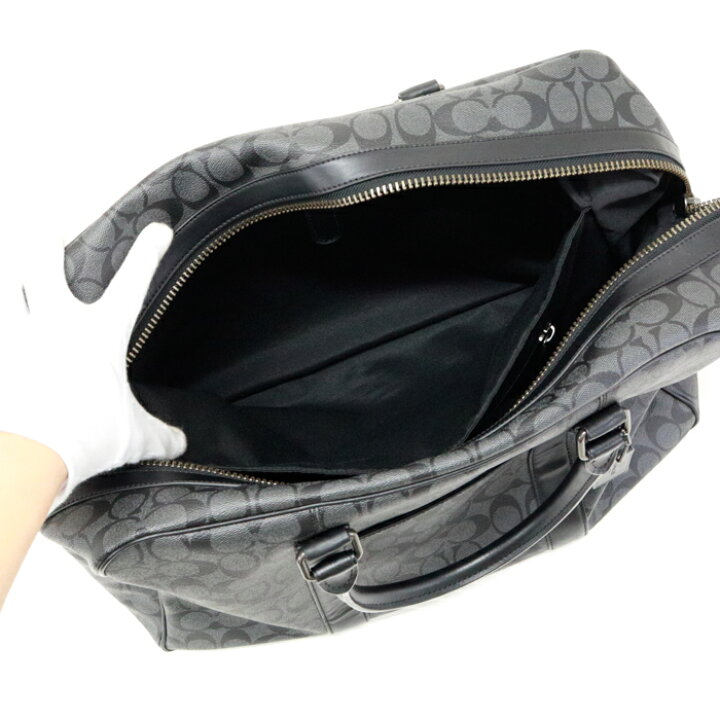 楽天市場】コーチ COACH ボストンバッグ PVC / レザー シグネチャー 