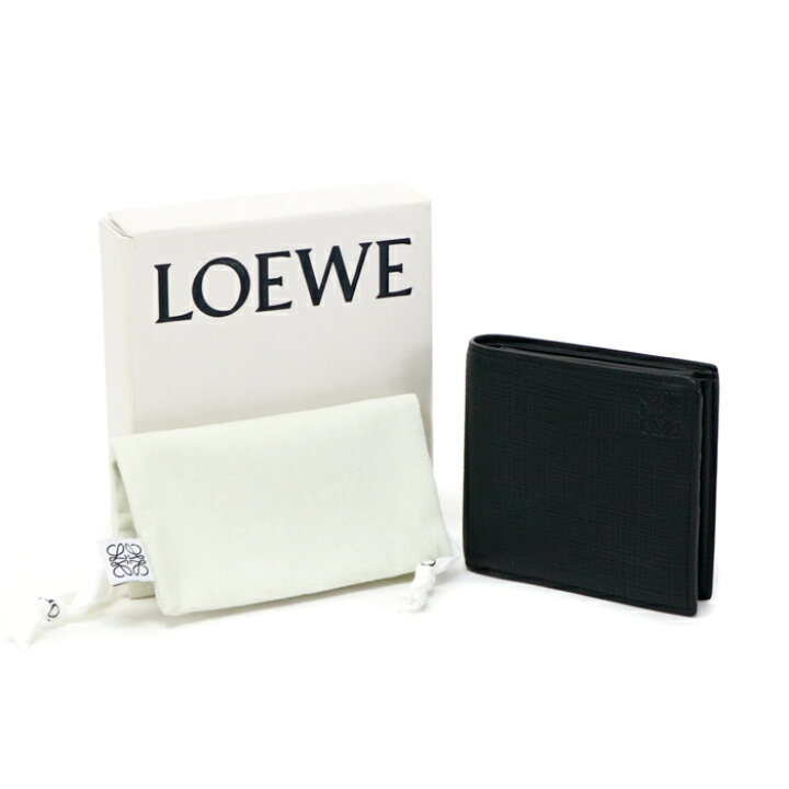 楽天市場】ロエベ LOEWE バイフォールド コイン ウォレット カーフ 