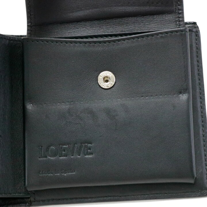楽天市場】ロエベ LOEWE バイフォールド コイン ウォレット カーフ 