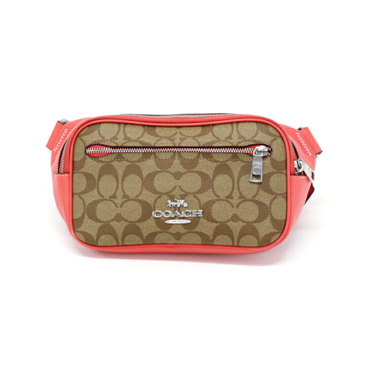 楽天市場】コーチ COACH エリアス ベルト バッグ カラーブロック 