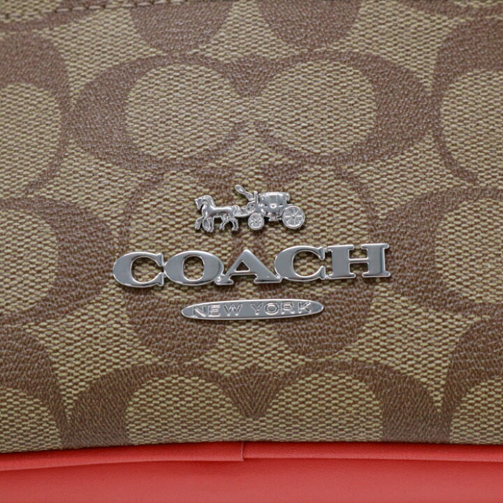 楽天市場】コーチ COACH エリアス ベルト バッグ カラーブロック 