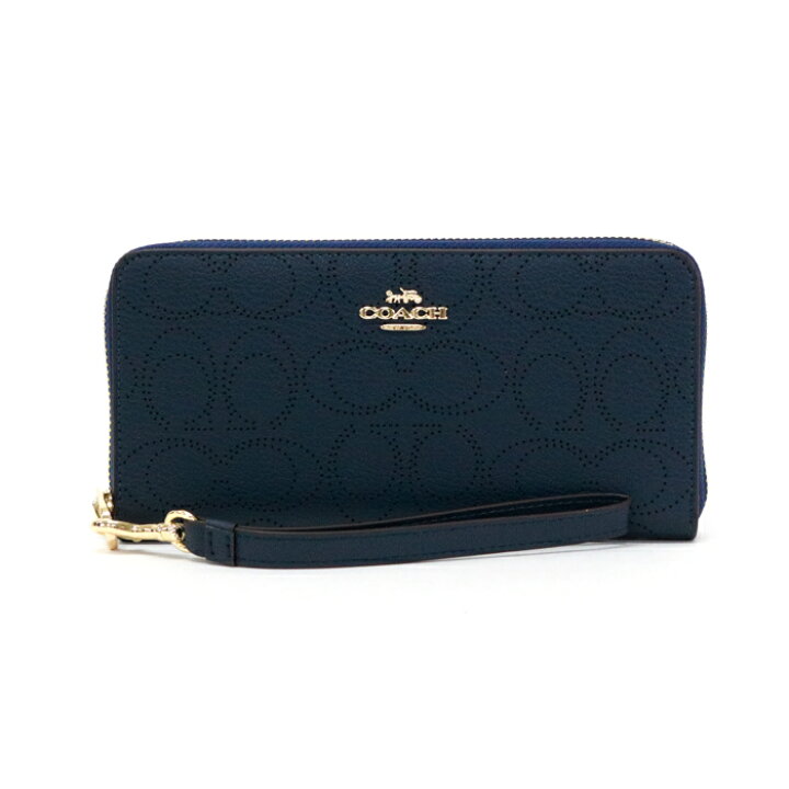 楽天市場】未使用・展示品 コーチ COACH アコーディオン ジップ  