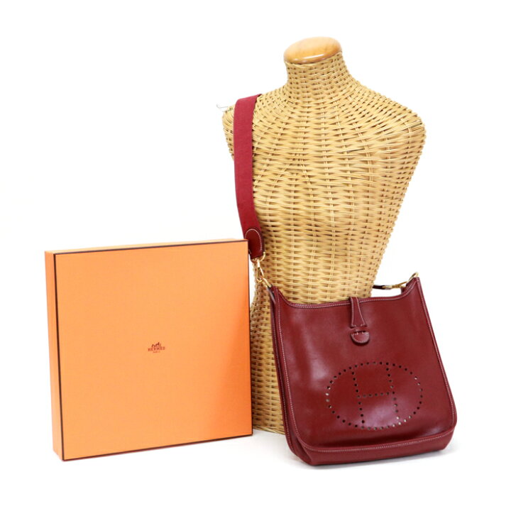 正規品】HERMES エブリンPM【エルメス】バレニア×ゴールド金具  