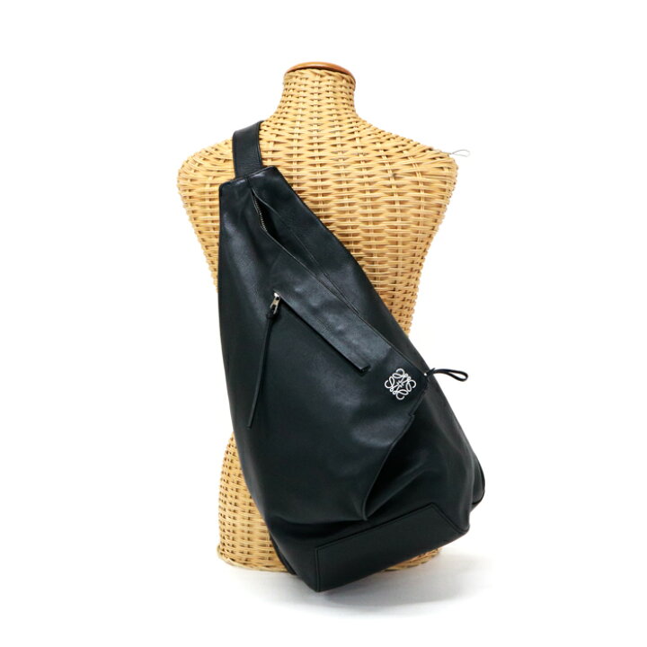 楽天市場】ロエベ LOEWE アントン スリング ソフトグレインカーフ  