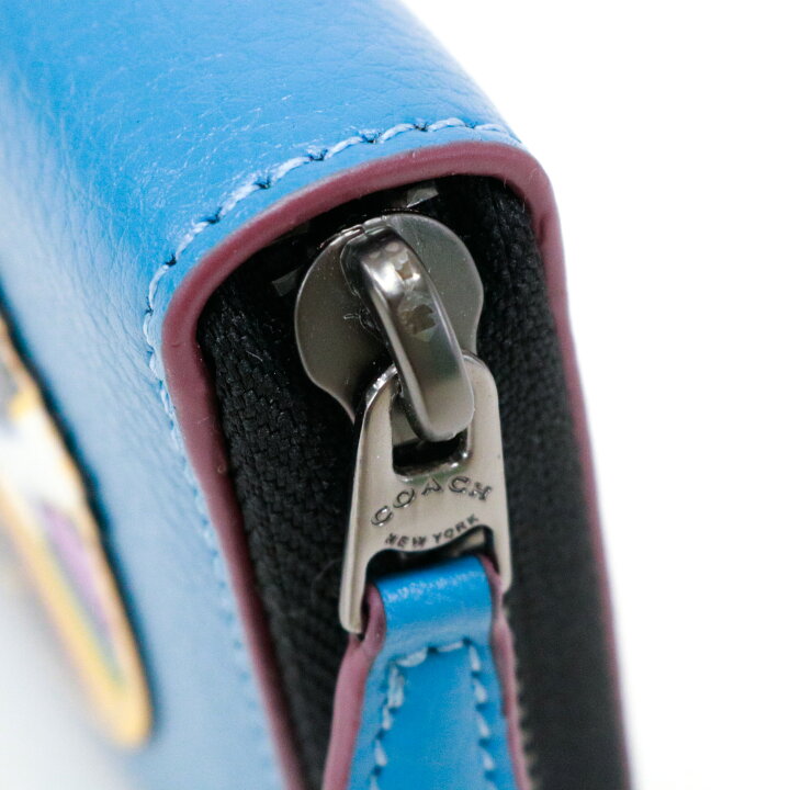 楽天市場】コーチ COACH アコーディオン ジップアラウンド ウォレット  