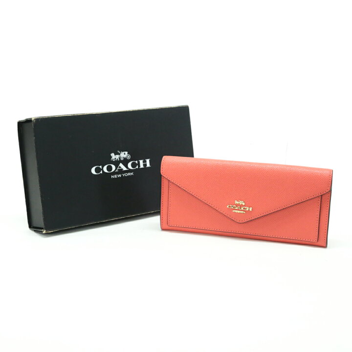 楽天市場】コーチ COACH ソフト ウォレット PVC / レザー 57715 長財布 