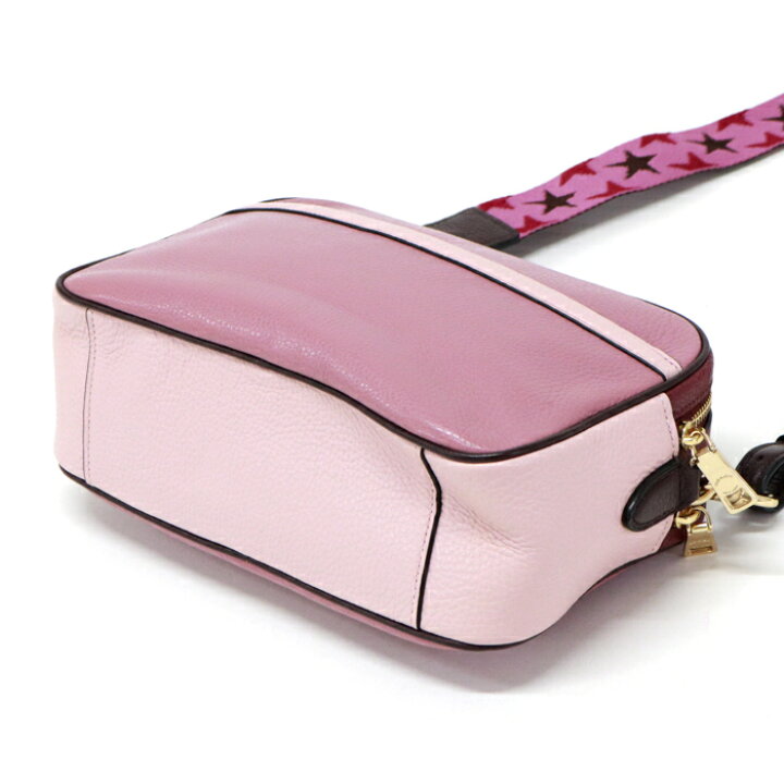 COACH ＊ ピンク ワンショルダーバッグ キズ、汚れ、補色跡あり 