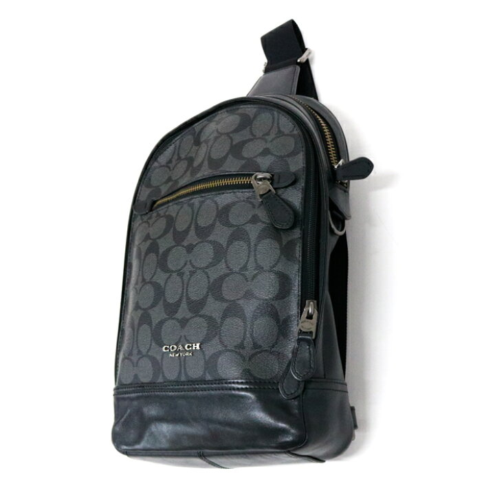 楽天市場】コーチ COACH グラハム パック PVC レザー シグネチャー 