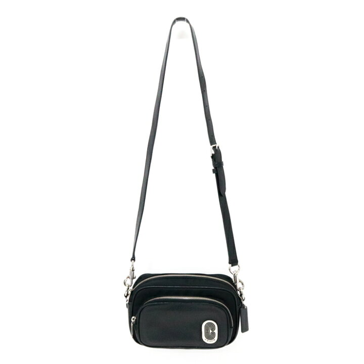 楽天市場】コーチ COACH カメラバッグ レザー ナイロン パッチ 91065  