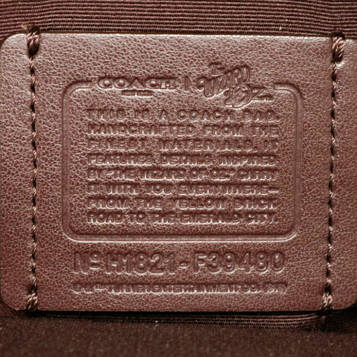 楽天市場】コーチ COACH ウィザード オブ オズ パッチワーク 