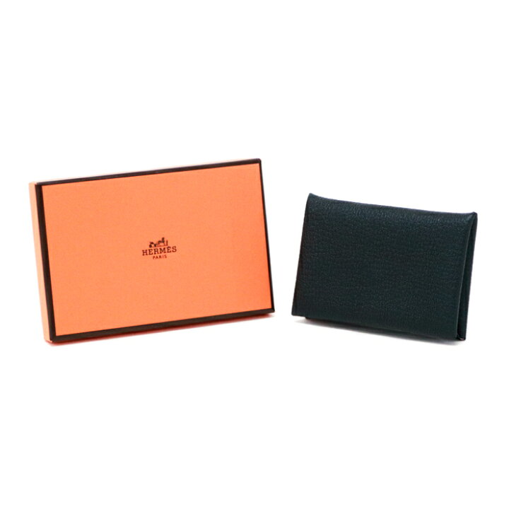 楽天市場】エルメス HERMES カルヴィ ヴェルソ シェーブル (レザー) SV  