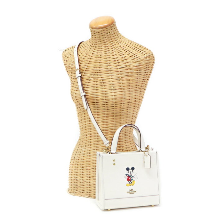 楽天市場】コーチ COACH デンプシー トート 22 / ミッキーマウス 