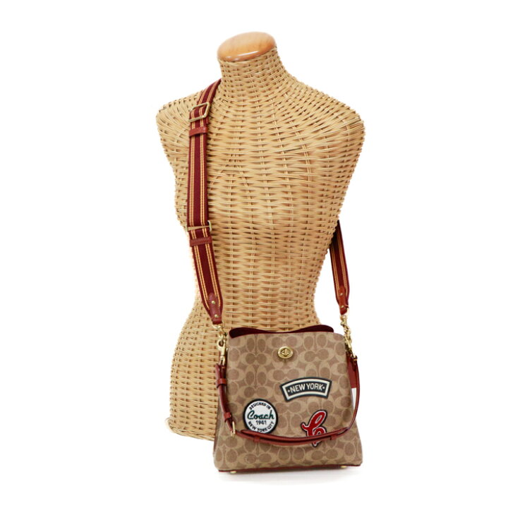 楽天市場】コーチ COACH ウィロウ バケット バッグ シグネチャー  