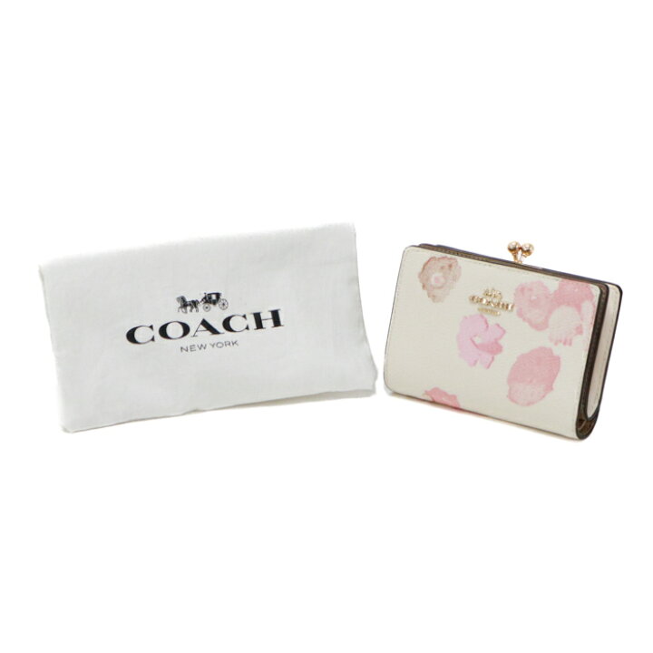 楽天市場】コーチ COACH キスロック ミディアム ウォレット フローラル  