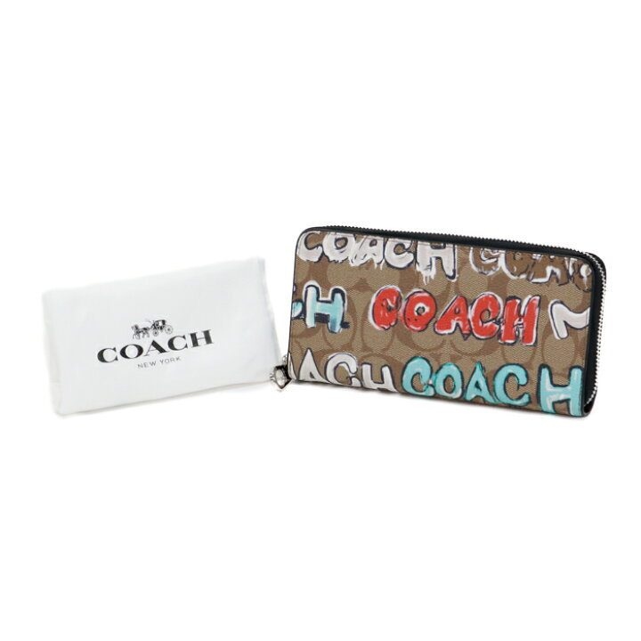 楽天市場】【SAランク】 コーチ COACH ロングジップ アラウンド 