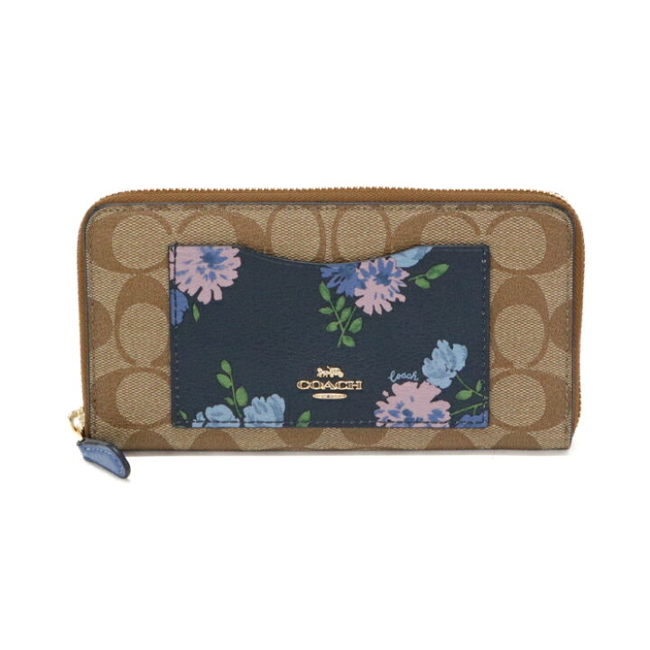 楽天市場】【ABランク】 コーチ COACH アコーディオン ウォレット PVC 