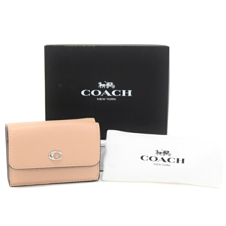 楽天市場】【SAランク】 コーチ COACH ミニ トライフォールド 
