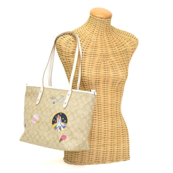 楽天市場】【Aランク】 コーチ COACH シティ ジップトート スペース 