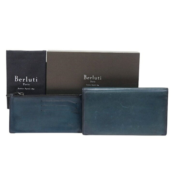 楽天市場】【ABランク】 ベルルッティ Berluti 長財布 スクリット 
