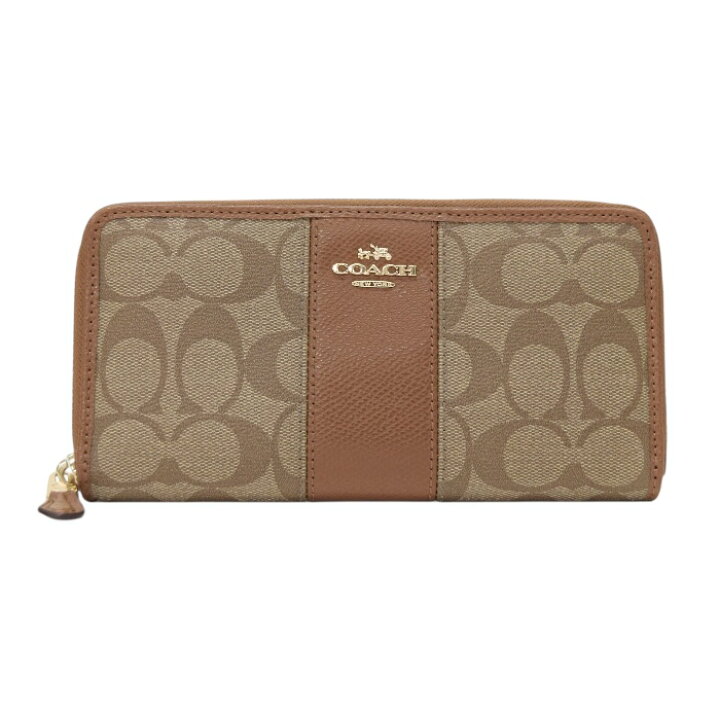 楽天市場】【Cランク】 コーチ COACH アコーディオン ジップアラウンド 