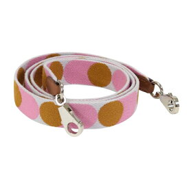 【Aランク】 エルメス HERMES バンドリエール サングル フリッパーボール 25mm トワル (キャンバス) / スイフト (レザー) SV金具 Z刻印 (2021年) ショルダーストラップ ホワイト / ピンク / セサミ 正規品 美品 中古 mbm28023