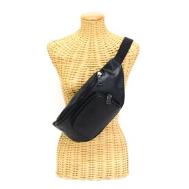 【ABランク】 コーチ COACH レーサー ベルト バッグ スムース カーフ レザー CT754 ショルダーバッグ クロスボディ 斜め掛け 肩掛け ボディバッグ スリングバッグ ワンショルダーバッグ メンズ ブラック 正規品 中古 mbo09002