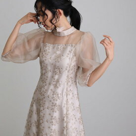 ワンピース 体型カバー フォーマルドレス 大きいサイズ 結婚式 小柄 小さいサイズ ドレス 韓国 フォーマル パーティードレス 20代 30代 40代 50代 お呼ばれ 上品 顔合わせ 春 夏 秋 冬 150cm 低身長 着痩せ おしゃれ 袖あり 袖付き 半袖 パフスリーブ かっこいい ぽっちゃり