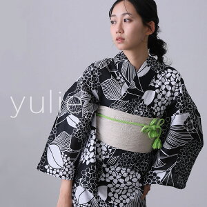 浴衣 洗える浴衣 レディース 2点セット ゆかた 浴衣セット 女性 大人 花火大会 帯 ストライプ シック 帯締め 選べる10柄 和服 レトロ おしゃれ 可愛い 単品 兵児帯 花柄 紫陽花 睡蓮 金魚 花火