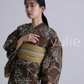 浴衣 洗える浴衣 レディース 2点セット ゆかた 浴衣セット 女性 大人 花火大会 帯 ストライプ シック 帯締め 上品 洗練 和服 レトロ おしゃれ 可愛い 単品 兵児帯 くしゅくしゅ さわやか シック モダン 個性的 黄土色 花柄 夏祭り 花火大会 浴衣祭り リモート花火大会