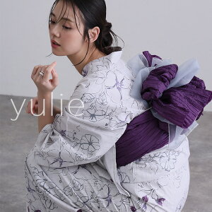 浴衣 レディース 洗える浴衣 2点セット ゆかた 浴衣セット 女性 大人 花火大会 帯 ストライプ シック 帯締め 選べる15柄 和服 レトロ おしゃれ 可愛い 単品 兵児帯 花柄 牡丹 椿 矢絣 紫陽花 朝