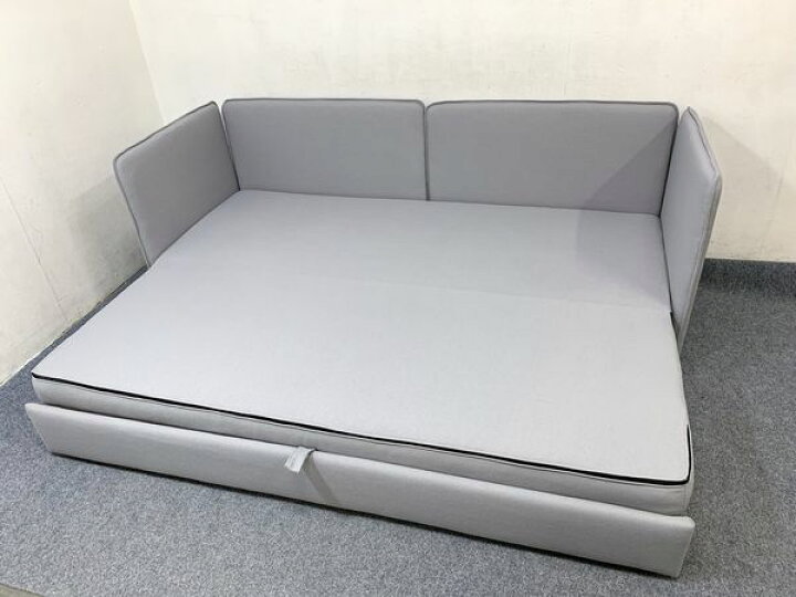 楽天市場】【1都3県送料格安】コアラソファーベッド BOXY スカイグレー 