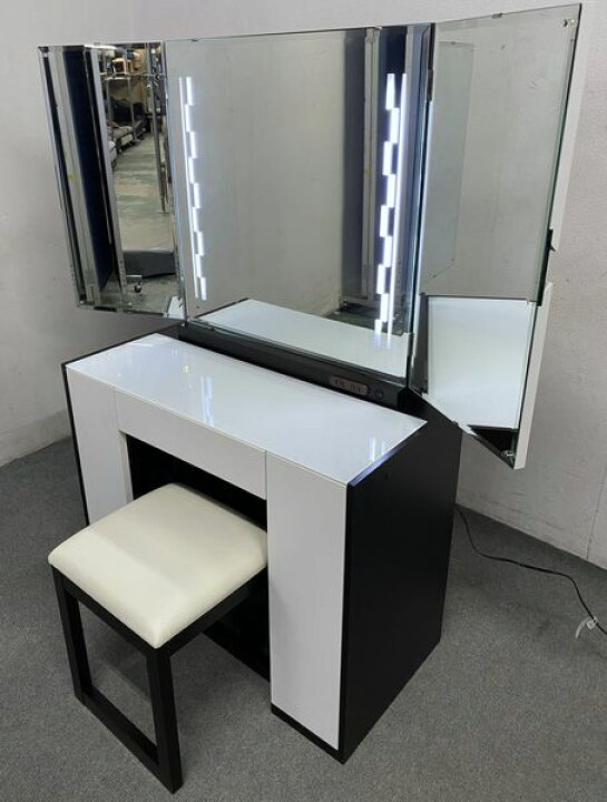 楽天市場】IDC大塚家具 カルラ 高級モダン ドレッサー LEDライト  