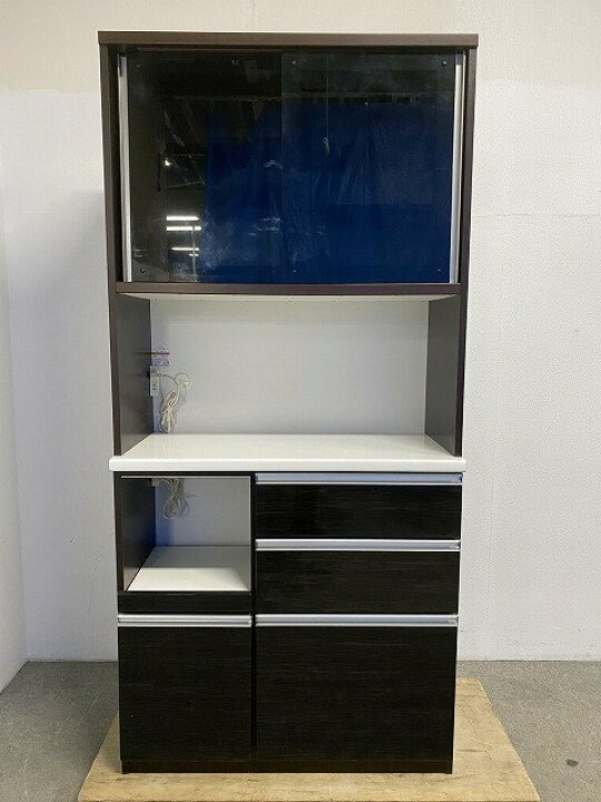 楽天市場】松田家具 キッチンボード 幅100 ソフトクローズ モイス 