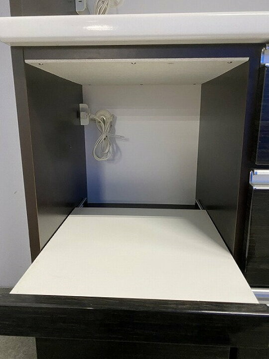 楽天市場】松田家具 キッチンボード 幅100 ソフトクローズ モイス 