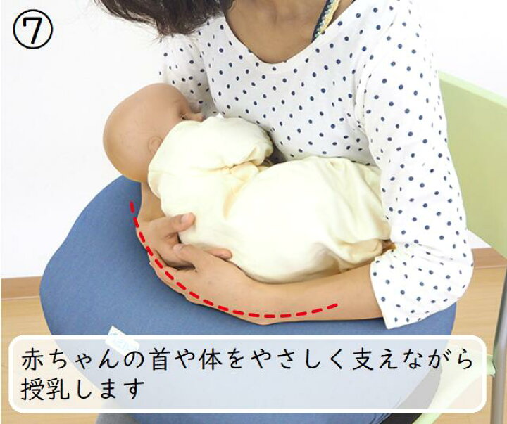 楽天市場】らくらく授乳セット 青葉製 授乳クッション あぐら用 