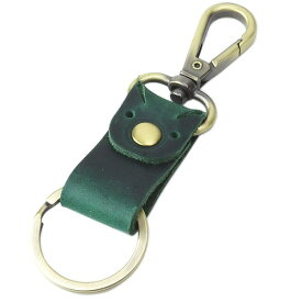 【動画あり】 ブタ 本革 キーホルダー キーリング ナスカン 牛革 おしゃれ 高級感 軽量 メンズ レディース プレゼント PR-18Y-016【メール便 送料無料】