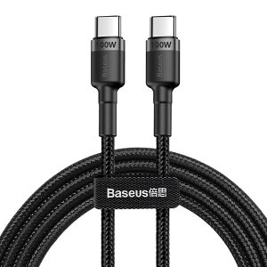 USB Type-C P[u 2m 100W 5A PD QCΉ }[d [dP[u ^CvC X}[gtH ^ubg p\R Type-C to Type-C Android f[^] PR-CCCABLE100Wy[ z