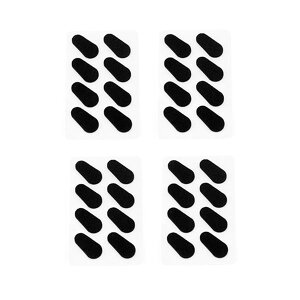 メガネ 鼻パッド 16組入 スポンジ 跡がつかない 鼻あて 負担軽減 パッド シール 眼鏡跡 化粧崩れ防止 ずり落ち防止 貼り付け ノーズパッド PR-HUWA16【メール便 送料無料】