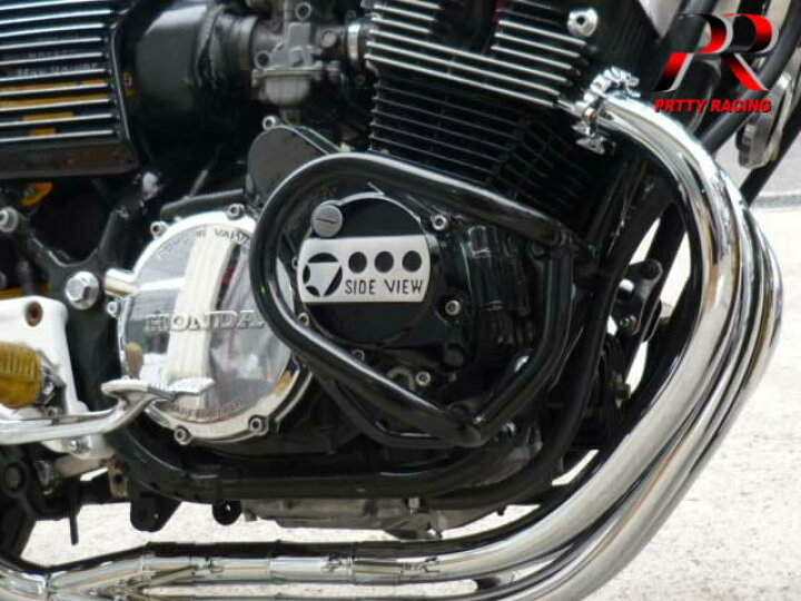 楽天市場】HONDA CBX400F エンジンガード 新品 ブラック マフラー 