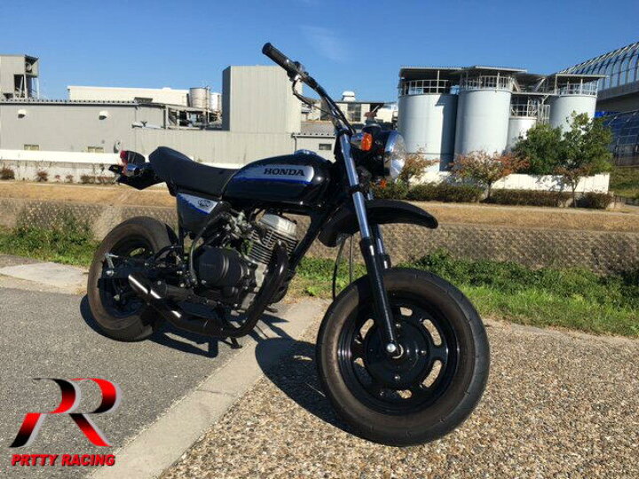 楽天市場】HONDA エイプ50 APE ブラック （PRETTYやんちゃ管 