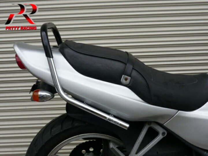 最大49%OFFクーポン バリオス1 メッキ極太ゴム巻きタンデムバー バイク用品 最大49%OFFクーポン バリオス1 メッキ極太ゴム巻きタンデムバー バイク用品